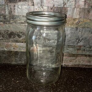 🫙Clear Glass Ball Mason Jar 💐